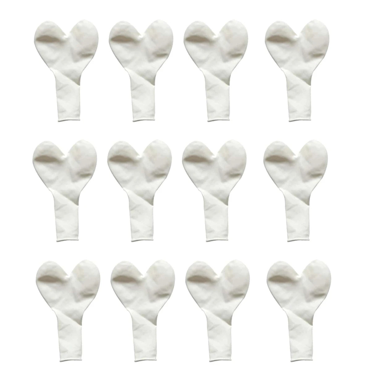 Hjärtballonger - 12-pack