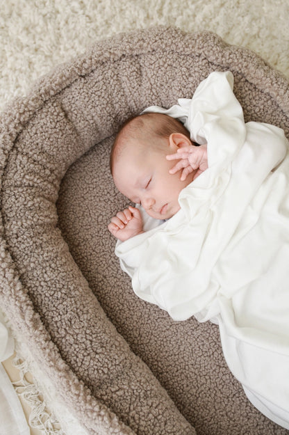Teddy babynest - Taupe